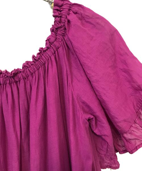 devotion twins（デボーションツインズ）Devotion twins (デボーションツウィンズ) ティアードワンピース パープル サイズ:Sの古着・服飾アイテム