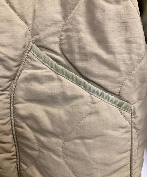 kha:ki（カーキ）kha:ki (カーキ) REVERSIBLE MIL JACKET/ミリタリーリップストップナイロン×ツイルリバーシブルジャケット カーキ サイズ:1の古着・服飾アイテム
