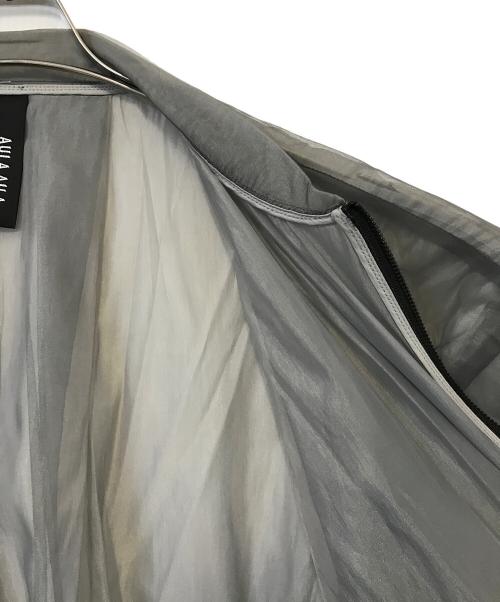 AULA AILA（アウラアイラ）AULA AILA (アウラアイラ) SHEER BLOUSON グレーの古着・服飾アイテム
