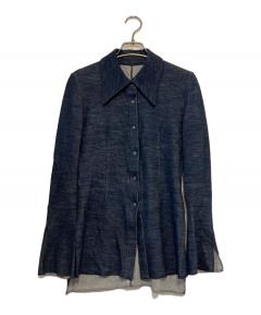中古・古着通販】frey (フレイ) JERSEY LIKE COAT / ジャージーライク