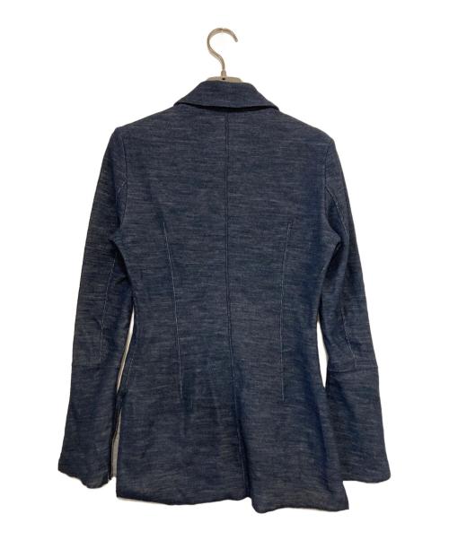 Mame Kurogouchi（マメクロゴウチ）Mame Kurogouchi (マメクロゴウチ) Wool Reversible-Jersey Shirt ブルー サイズ:1の古着・服飾アイテム