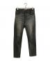 YANUK（ヤヌーク）の古着「デニムパンツ」｜ブラック