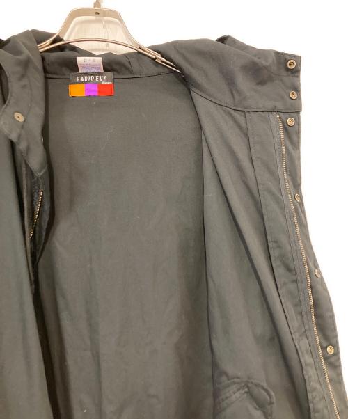 RADIO EVA（ラヂオエヴァ）RADIO EVA (ラヂオエヴァ) フーデッドコート ブラック サイズ:Ⅼの古着・服飾アイテム