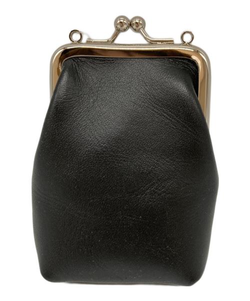 beautiful people（ビューティフルピープル）beautiful people (ビューティフルピープル) mini clasp pouch ブラックの古着・服飾アイテム