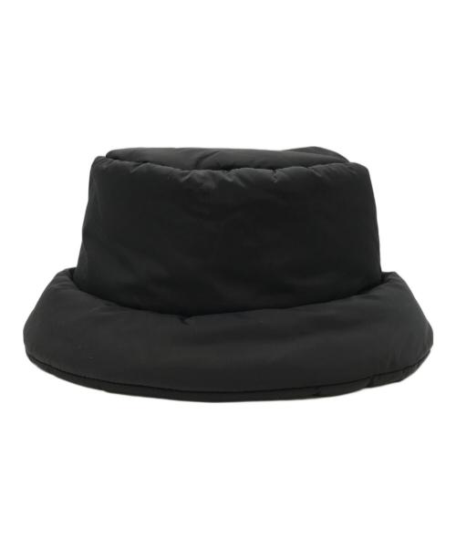 PRADA（プラダ）PRADA (プラダ) Re Nylon パデッドバケットハット ブラック サイズ:Ｍの古着・服飾アイテム