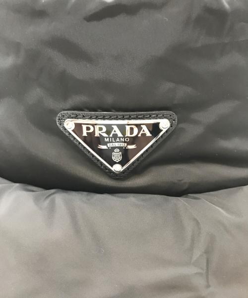 PRADA（プラダ）PRADA (プラダ) Re Nylon パデッドバケットハット ブラック サイズ:Ｍの古着・服飾アイテム