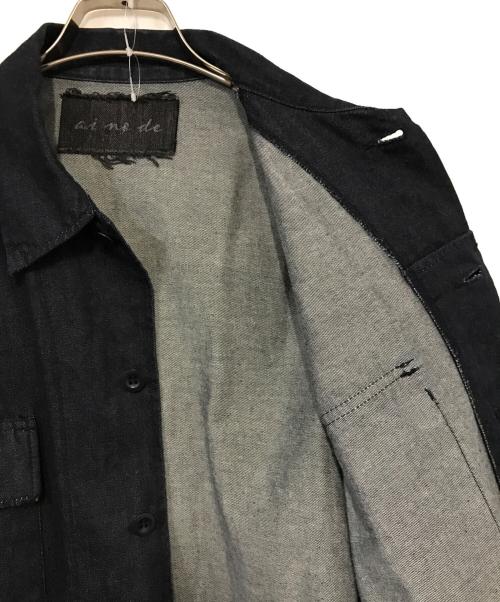 ai no de（アイノデ）ai no de (アイノデ) デニムカバーオール インディゴ サイズ:Mの古着・服飾アイテム