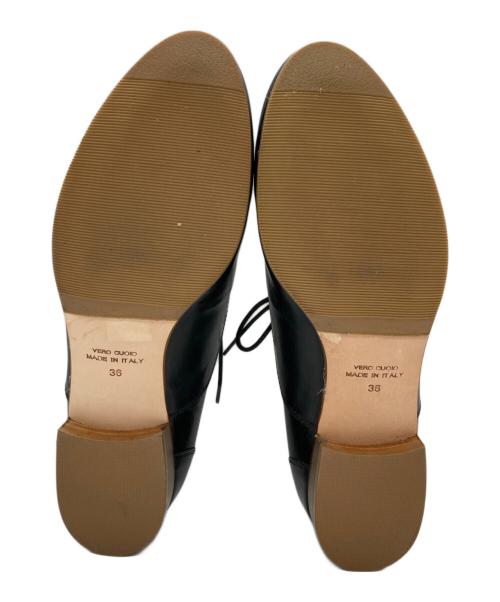 luca grossi（ルカグロッシ）luca grossi (ルカグロッシ) レースアップシューズ ブラック サイズ:36の古着・服飾アイテム