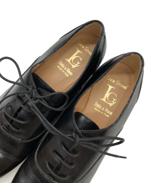 luca grossi（ルカグロッシ）luca grossi (ルカグロッシ) レースアップシューズ ブラック サイズ:36の古着・服飾アイテム