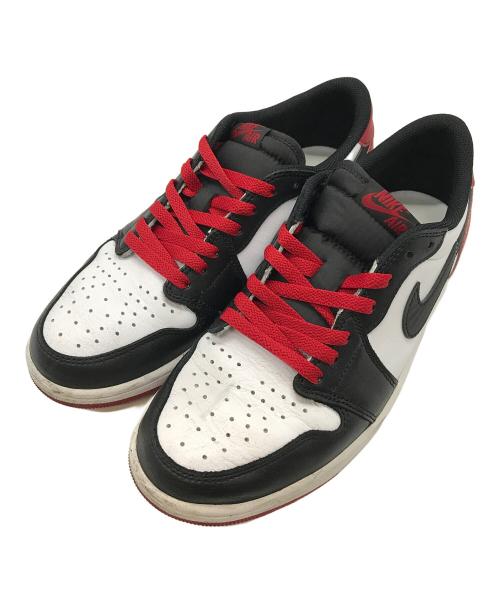 NIKE（ナイキ）NIKE (ナイキ) AIR JORDAN 1 RETRO LOW OG ブラック×レッド サイズ:28cmの古着・服飾アイテム
