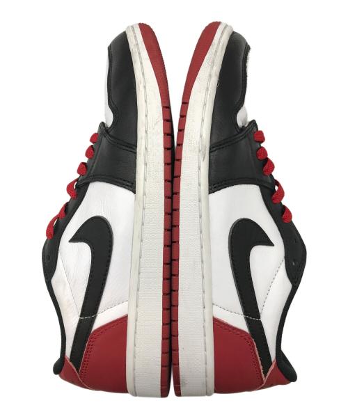 NIKE（ナイキ）NIKE (ナイキ) AIR JORDAN 1 RETRO LOW OG ブラック×レッド サイズ:28cmの古着・服飾アイテム