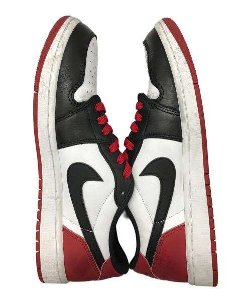 NIKE（ナイキ）NIKE (ナイキ) AIR JORDAN 1 RETRO LOW OG ブラック×レッド サイズ:28cmの古着・服飾アイテム