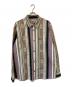 CarHartt（カーハート）の古着「L/S COBA STRIPE SHIRT - Coba Stripe」｜ブラウン×パープル