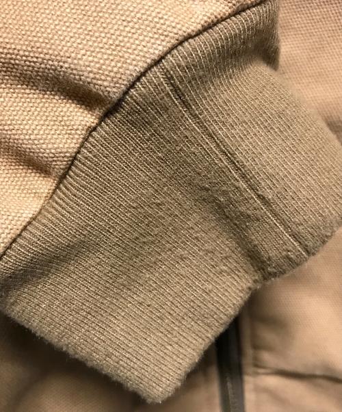 ONLY NY（オンリーニューヨーク）ONLY NY (オンリーニューヨーク) NY Spirit Colorblock Work Jacket ベージュ×ブラウン サイズ:XLの古着・服飾アイテム