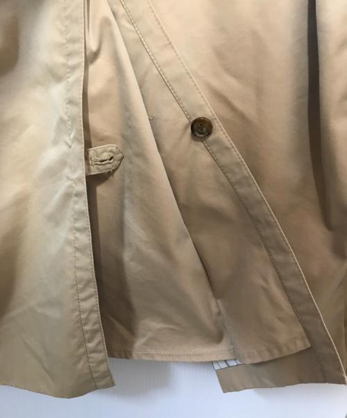 BEAMS（ビームス）BEAMS (ビームス) ベルテッドステンカラーコート ベージュ サイズ:Ｌの古着・服飾アイテム