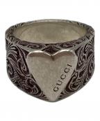 GUCCIグッチ）の古着「ハートエングレーブリング」