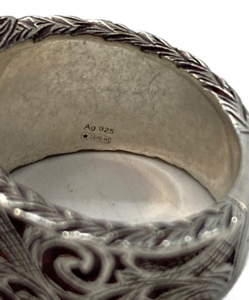 GUCCI（グッチ）GUCCI (グッチ) ハートエングレーブリング サイズ:9号の古着・服飾アイテム