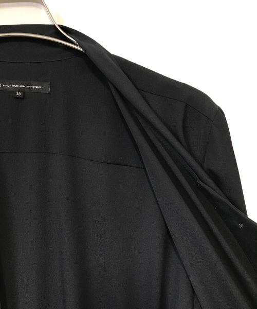 23区（ニジュウサンク）23区 (ニジュウサンク) ボウタイワンピース ネイビー サイズ:38の古着・服飾アイテム