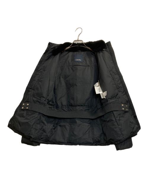 'S Max Mara（エスマックスマーラ）'S Max Mara (エスマックスマーラ) 中綿ジャケット ブラック サイズ:38の古着・服飾アイテム