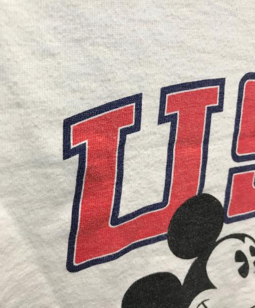 Champion（チャンピオン）Champion (チャンピオン) Disney (ディズニー) 半袖カットソー ホワイト サイズ:Mの古着・服飾アイテム