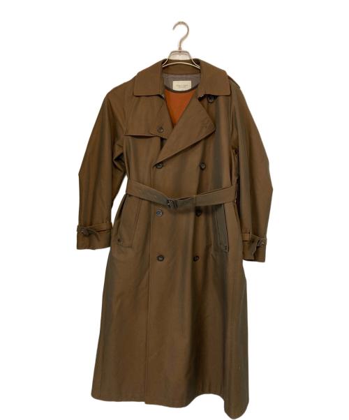 PUBLIC TOKYO（パブリックトウキョウ）PUBLIC TOKYO (パブリックトウキョウ) ハイクラストレンチコート ブラウン サイズ:2の古着・服飾アイテム