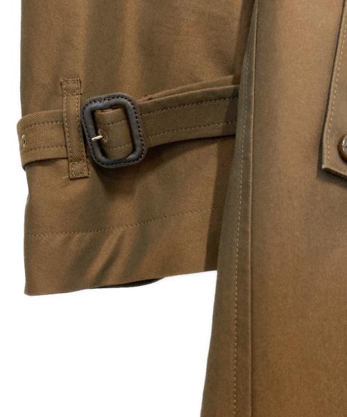 PUBLIC TOKYO（パブリックトウキョウ）PUBLIC TOKYO (パブリックトウキョウ) ハイクラストレンチコート ブラウン サイズ:2の古着・服飾アイテム