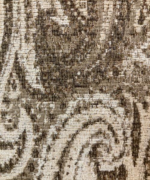 A VACATION（ア ヴァケーション）A VACATION (ア ヴァケーション) ROCKパイピングペイズリートートバッグ ベージュ×ブラウンの古着・服飾アイテム