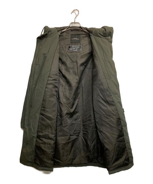 green label relaxing（グリーンレーベルリラクシング）green label relaxing (グリーンレーベルリラクシング) SOLOTECナイロンシェル中綿モッズコート グリーン サイズ:Ｓの古着・服飾アイテム