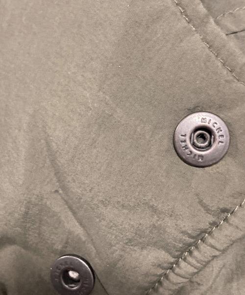 green label relaxing（グリーンレーベルリラクシング）green label relaxing (グリーンレーベルリラクシング) SOLOTECナイロンシェル中綿モッズコート グリーン サイズ:Ｓの古着・服飾アイテム