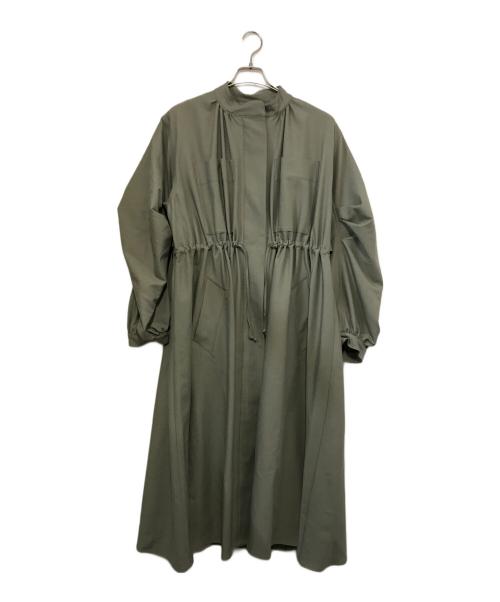 KOH.style（コースタイル）KOH.style (コースタイル) バックプリーツミリタリーコート カーキ サイズ:ＦＲＥＥの古着・服飾アイテム