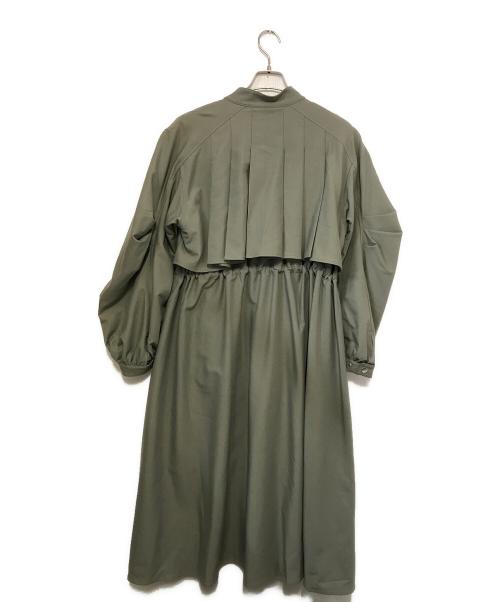 KOH.style（コースタイル）KOH.style (コースタイル) バックプリーツミリタリーコート カーキ サイズ:ＦＲＥＥの古着・服飾アイテム
