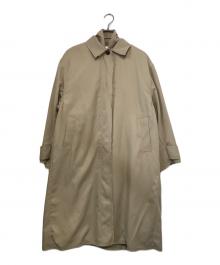 ETRE TOKYO（エトレトウキョウ）の古着「ダブルカラーカットオフステンカラーコート」｜ベージュ