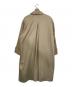 ETRE TOKYO (エトレトウキョウ) ダブルカラーカットオフステンカラーコート ベージュ サイズ:Ｓ：12000円