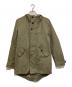 pretty green（プリティーグリーン）の古着「フーデッドコート」｜カーキ