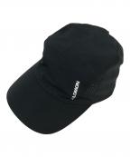 SALOMONサロモン）の古着「cross cap」｜ブラック