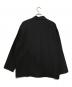 AURALEE (オーラリー) SILK LINEN DOBBY SHIRTS JACKET ブラック サイズ:4：13000円