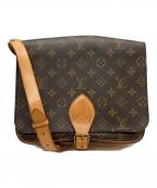 LOUIS VUITTONルイ ヴィトン）の古着「カルトシエールMM/モノグラムショルダーバッグ」｜ブラウン