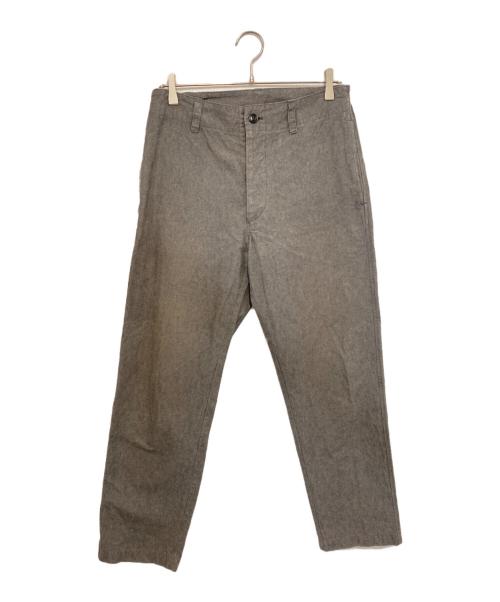 nestrobe confect（ネストローブ コンフェクト）nestrobe confect (ネストローブ コンフェクト) サイドベルトパンツ グレー サイズ:3の古着・服飾アイテム