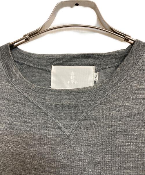KITO（キト）KITO (キト) ウールニット グレー サイズ:2の古着・服飾アイテム