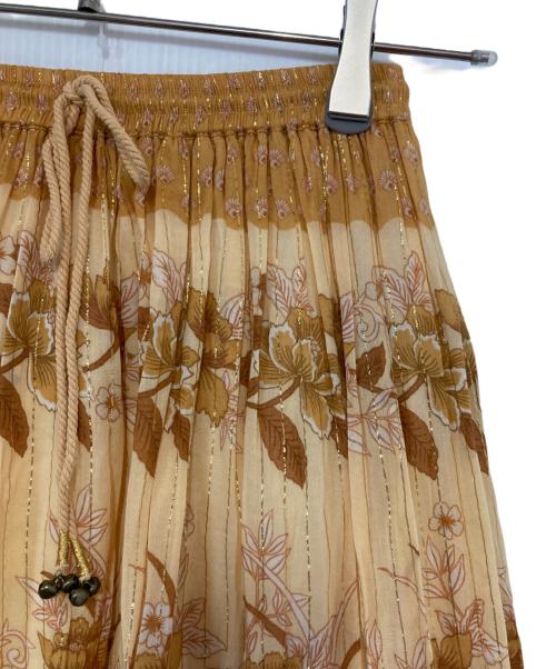 SPELL & THE GYPSY（スペル×ザジプシー）SPELL & THE GYPSY (スペル×ザジプシー) COCO LEI SKIRT / フレアスカート オレンジ サイズ:ＸＳの古着・服飾アイテム