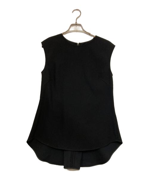 LE PHIL（ル フィル）LE PHIL (ル フィル) 2WAYツイルケープブラウス ブラック サイズ:Ｆ 未使用品の古着・服飾アイテム