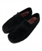 CLARKSクラークス）の古着「ワラビーローファー / WallabeeLoafer」｜ブラック
