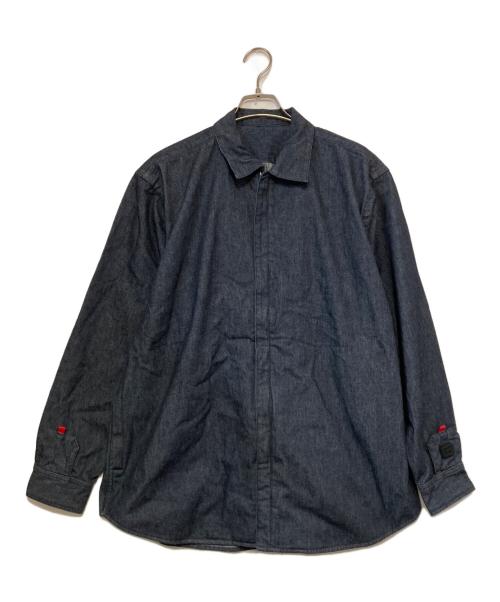 GSHOCK（ジーショック）GSHOCK (ジーショック) CORDURA DENIM SHIRT / デニムシャツ インディゴ サイズ:Ｍの古着・服飾アイテム