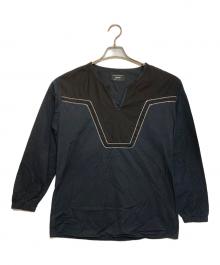 glamb（グラム）の古着「Reggie pullover SH/レジープルオーバーシャツ」｜ネイビー