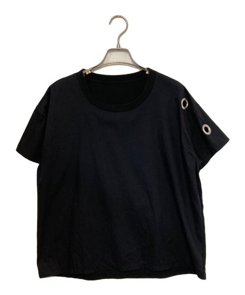 ZUCCA（ズッカ）ZUCCA (ズッカ) 半袖カットソー ブラック サイズ:Ｍの古着・服飾アイテム