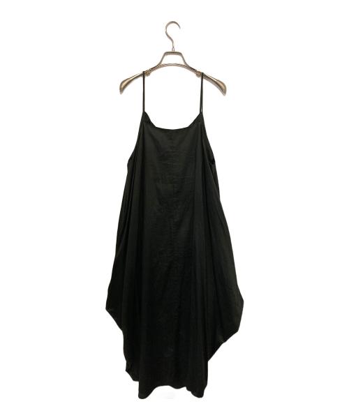 BLACK by moussy（ブラックバイマウジー）BLACK by moussy (ブラックバイマウジー) triangle dress ブラック サイズ:FREEの古着・服飾アイテム