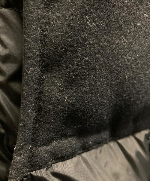 MONCLER（モンクレール）MONCLER (モンクレール) CESAR GILET / ウールヨーク切替ダウンベスト ブラック サイズ:1の古着・服飾アイテム