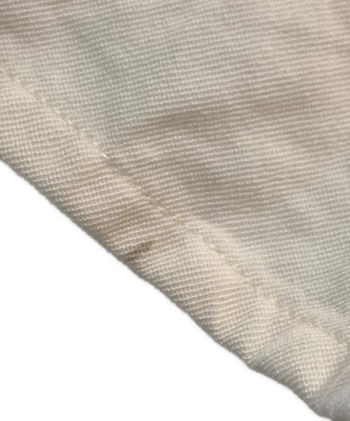 CABAN（キャバン）CABAN (キャバン) ウールツイル ハイネックロングシャツ アイボリー サイズ:Sの古着・服飾アイテム