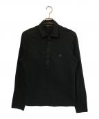 GUCCIグッチ）の古着「長袖ポロシャツ」｜ブラック