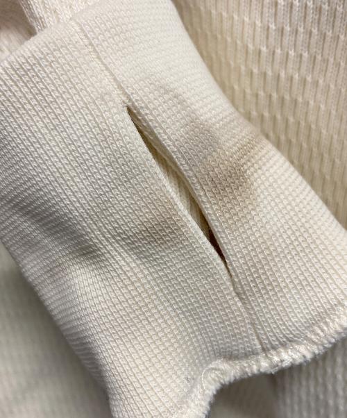 Noah（ノア）Noah (ノア) ハニカムサーマルポロシャツ アイボリー サイズ:Ⅼの古着・服飾アイテム